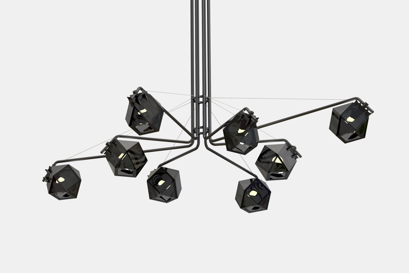 Welles Central Chandelier 8 by Alessandro Munge