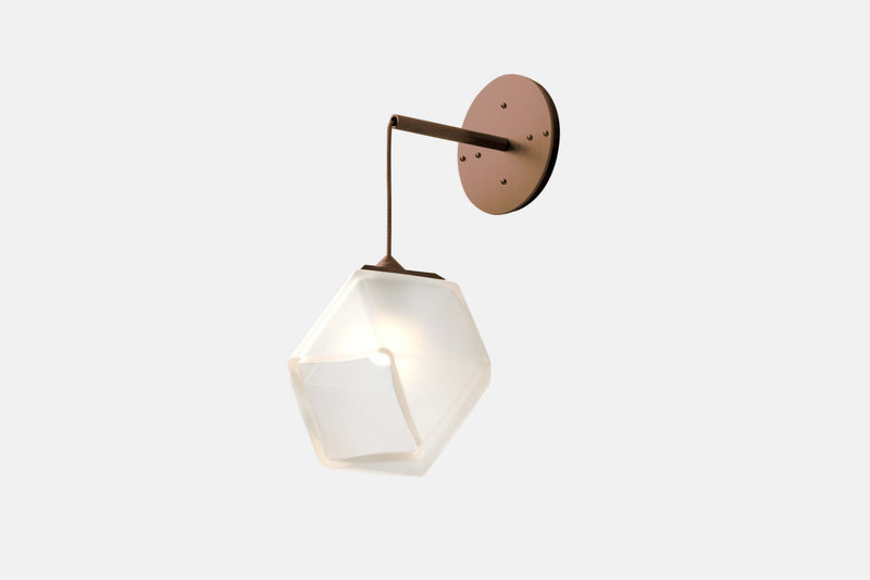 Welles Double Blown Glass Hanging Sconce