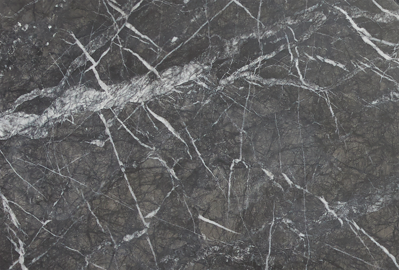 Showcasing contemporary industrial design met with elegant lines, the DEAN Dining Table features Italian and Turkish marbles set atop its layered metallic legs.