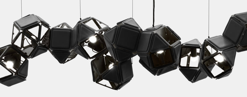 Welles Long Chandelier 16 by Sybille de Margerie