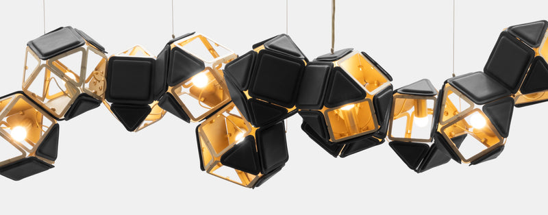 Welles Long Chandelier 16 by Sybille de Margerie