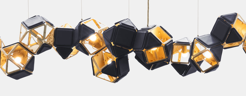 Welles Long Chandelier 16 by Sybille de Margerie