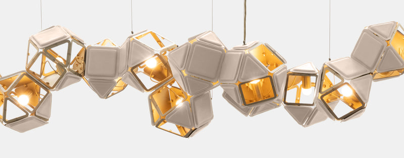 Welles Long Chandelier 16 by Sybille de Margerie