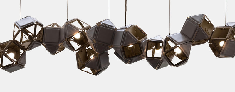 Welles Long Chandelier 16 by Sybille de Margerie