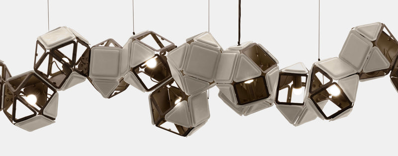 Welles Long Chandelier 16 by Sybille de Margerie