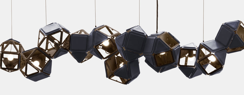 Welles Long Chandelier 16 by Sybille de Margerie