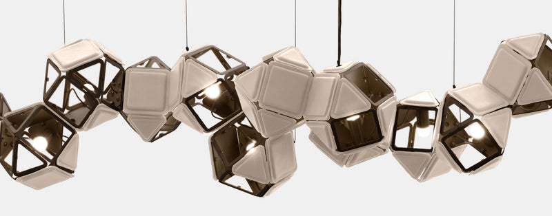 Welles Long Chandelier 16 by Sybille de Margerie