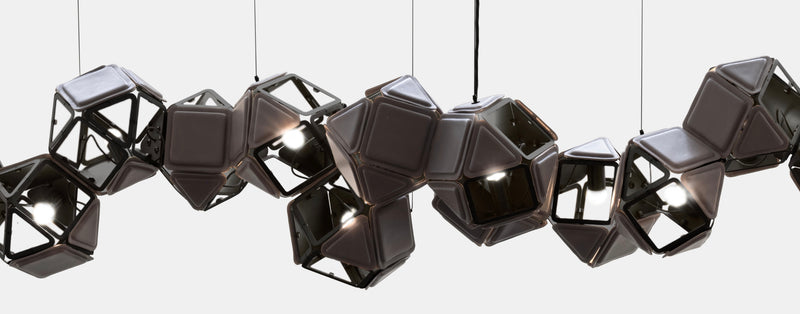Welles Long Chandelier 16 by Sybille de Margerie