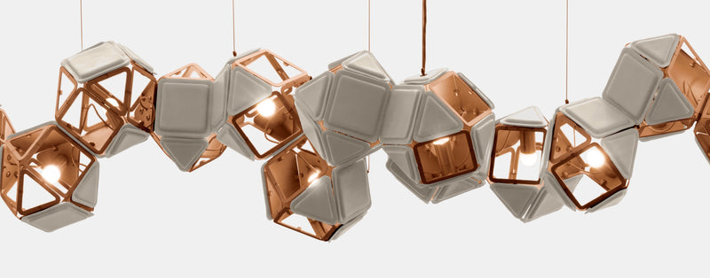 Welles Long Chandelier 16 by Sybille de Margerie