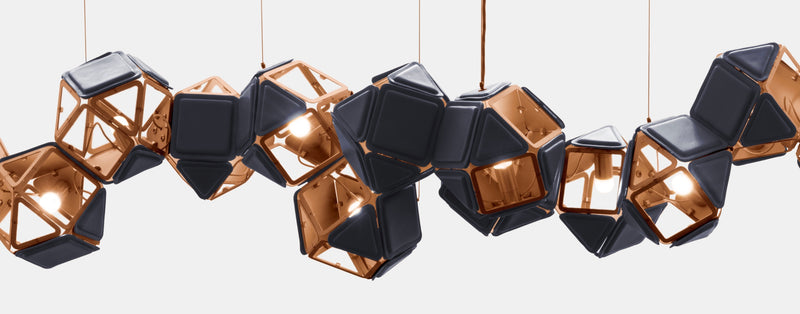 Welles Long Chandelier 16 by Sybille de Margerie