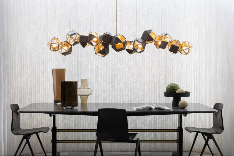 Welles Long Chandelier 16 by Sybille de Margerie