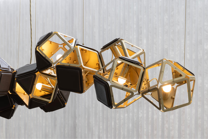 Welles Long Chandelier 16 by Sybille de Margerie