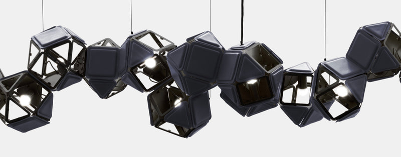 Welles Long Chandelier 16 by Sybille de Margerie