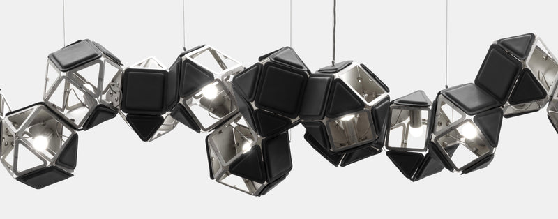 Welles Long Chandelier 16 by Sybille de Margerie