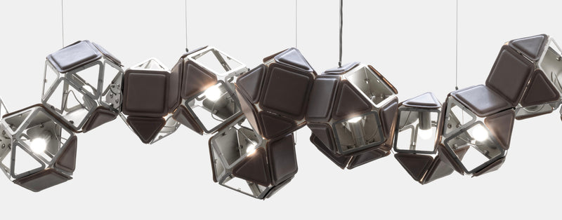 Welles Long Chandelier 16 by Sybille de Margerie