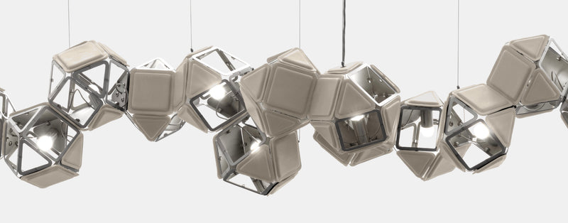 Welles Long Chandelier 16 by Sybille de Margerie