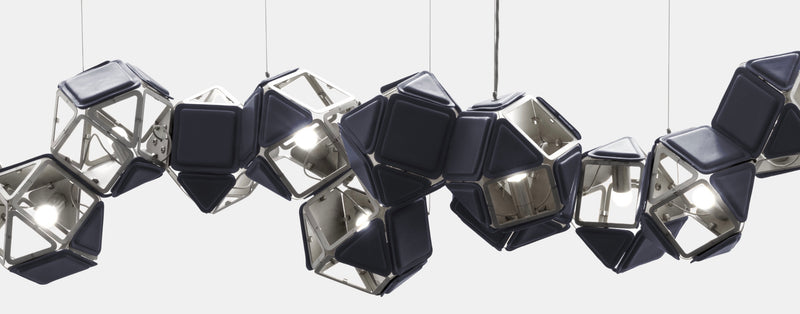 Welles Long Chandelier 16 by Sybille de Margerie