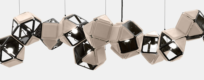 Welles Long Chandelier 16 by Sybille de Margerie