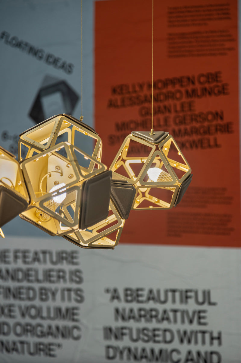 Welles Long Chandelier 16 by Sybille de Margerie