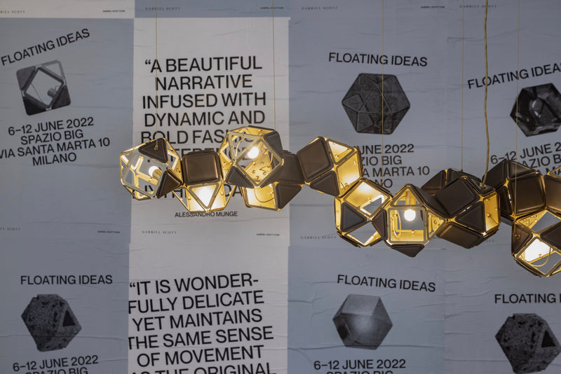 Welles Long Chandelier 16 by Sybille de Margerie