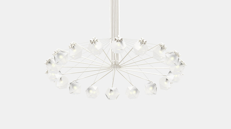 Welles Central Chandelier 18 by Alessandro Munge