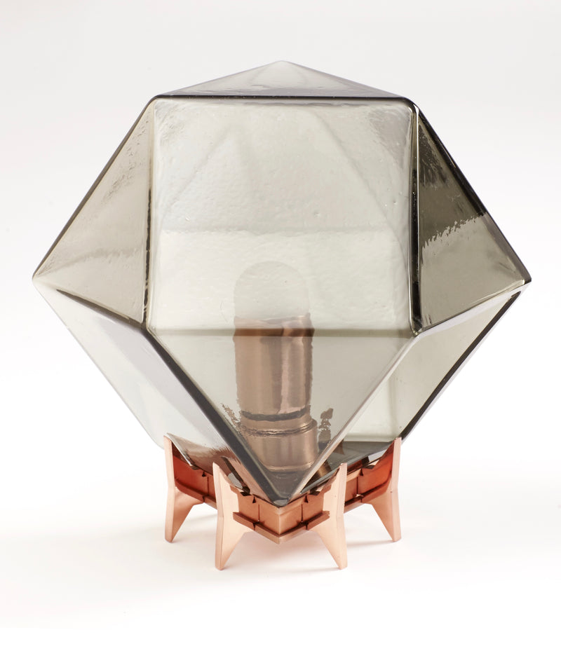 Welles Glass Long Chandelier 28