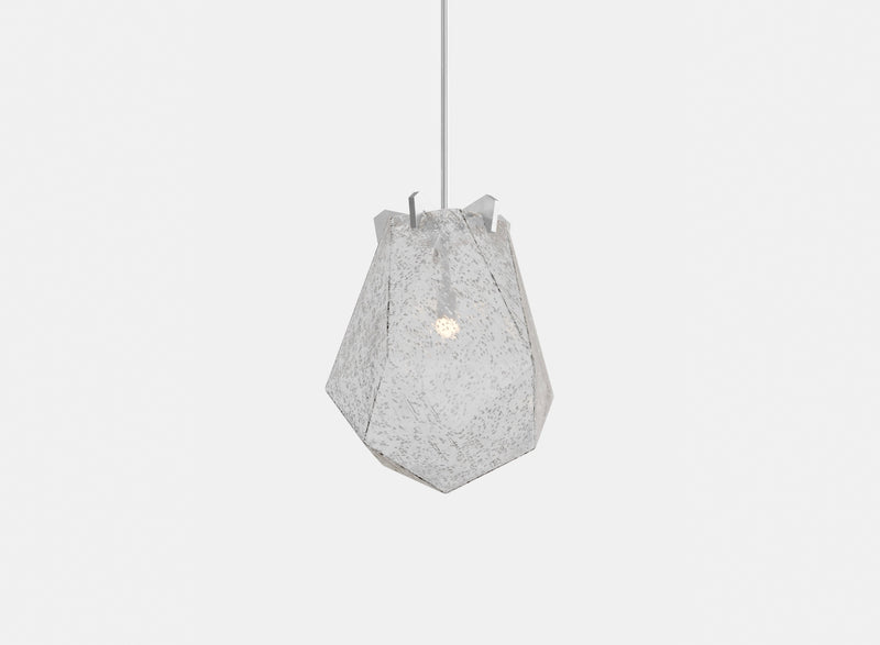 Briolette Pendant, Small, Bubbled Textured