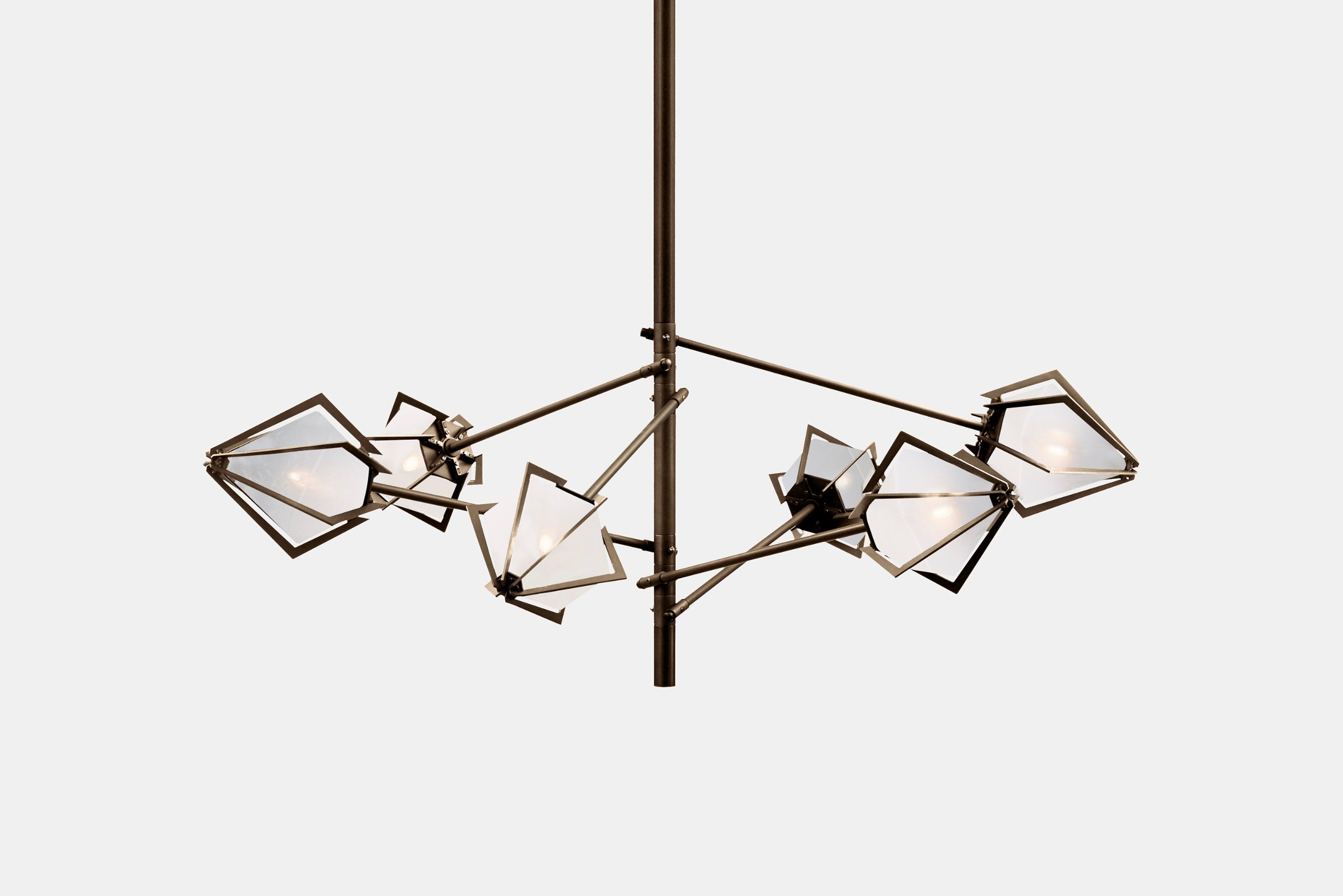 Harlow Spoke Chandelier | Small | Gabriel Scott