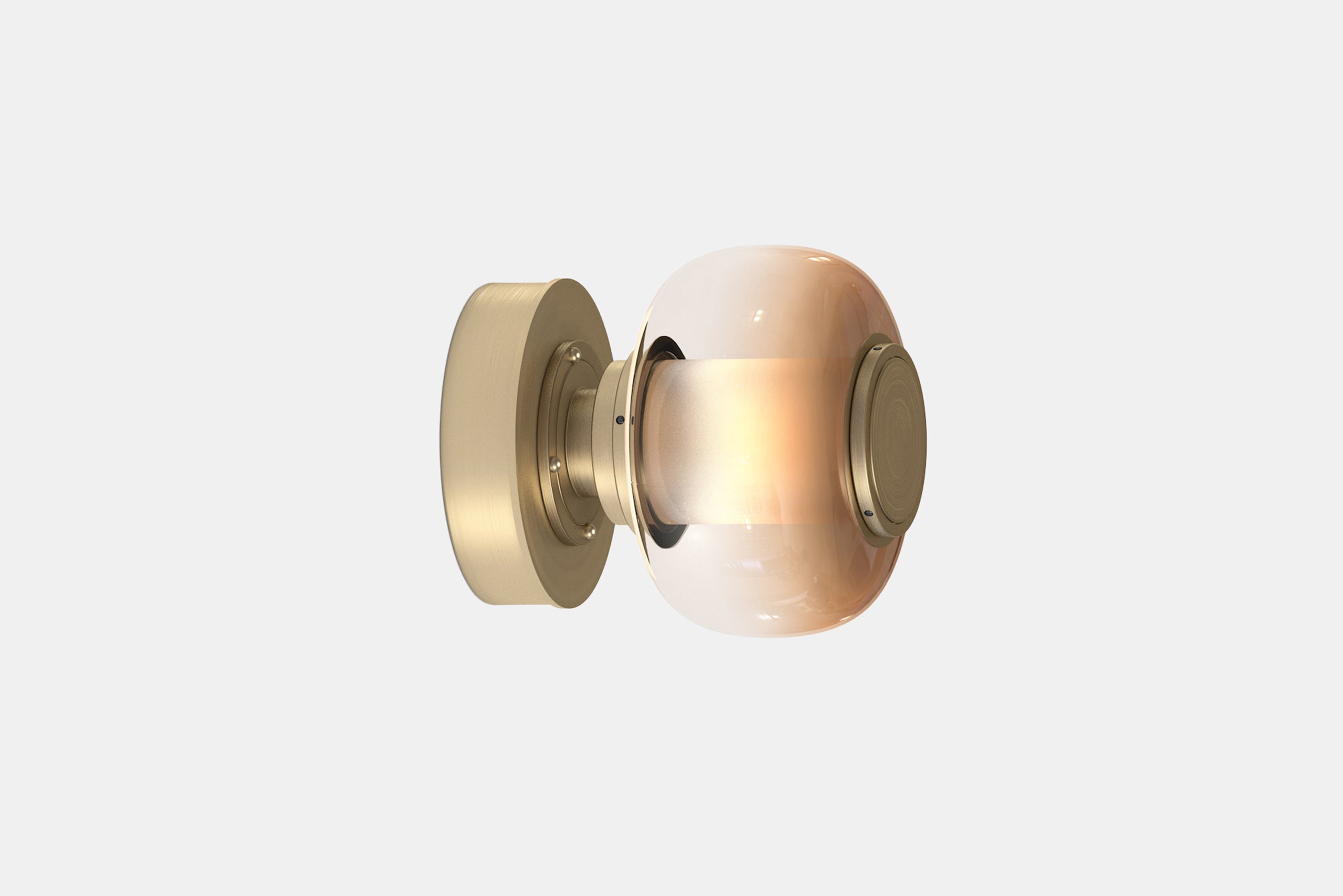 Elegant Small Bespoke Sconce Wall Lighting Luna A Gabriel Scott