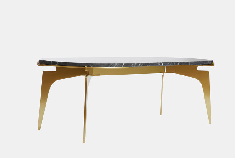 Prong Racetrack Coffee Table
