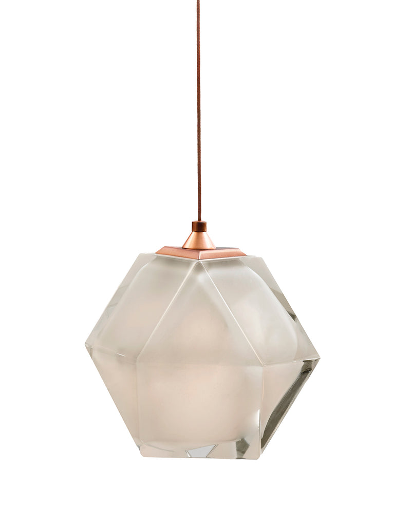 Welles Double Blown Glass Hanging Sconce