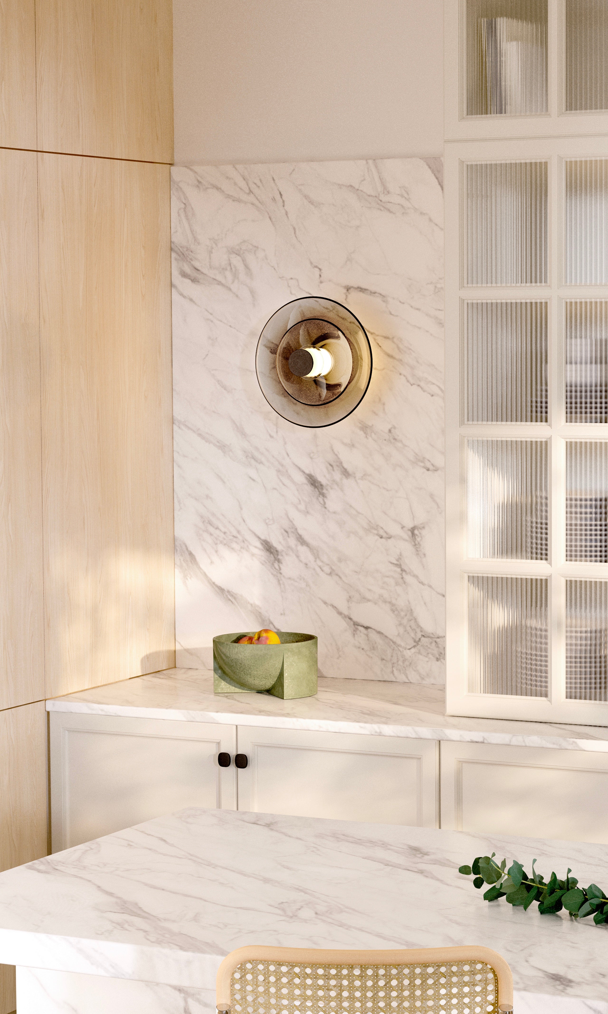 Disc sconce hot sale