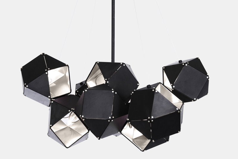 Welles Steel Central Chandelier